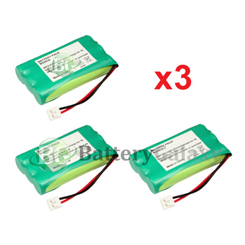 3x Phone Battery for Dantona BATT 2660 Empire CPH 488D  